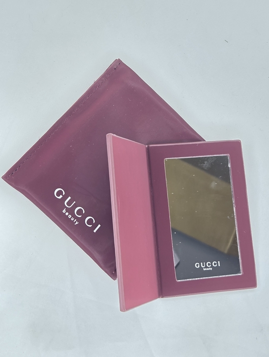 Gucci Other - Gucci Compact Foldable Mirror in Deep Berry